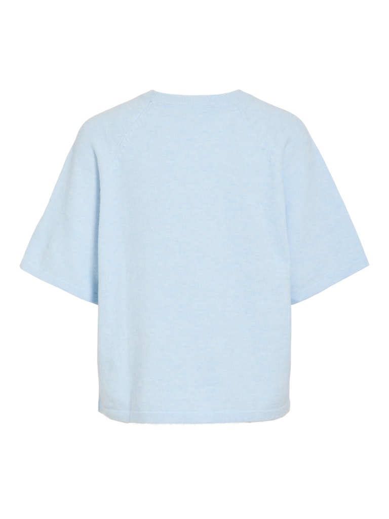 VILIGA 2/4 O-NECK KNIT TOP - Nantucket Breeze