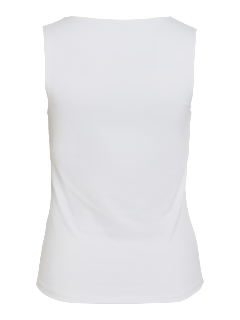 VIKENZA U-NECK S/L TANK TOP - Optical Snow