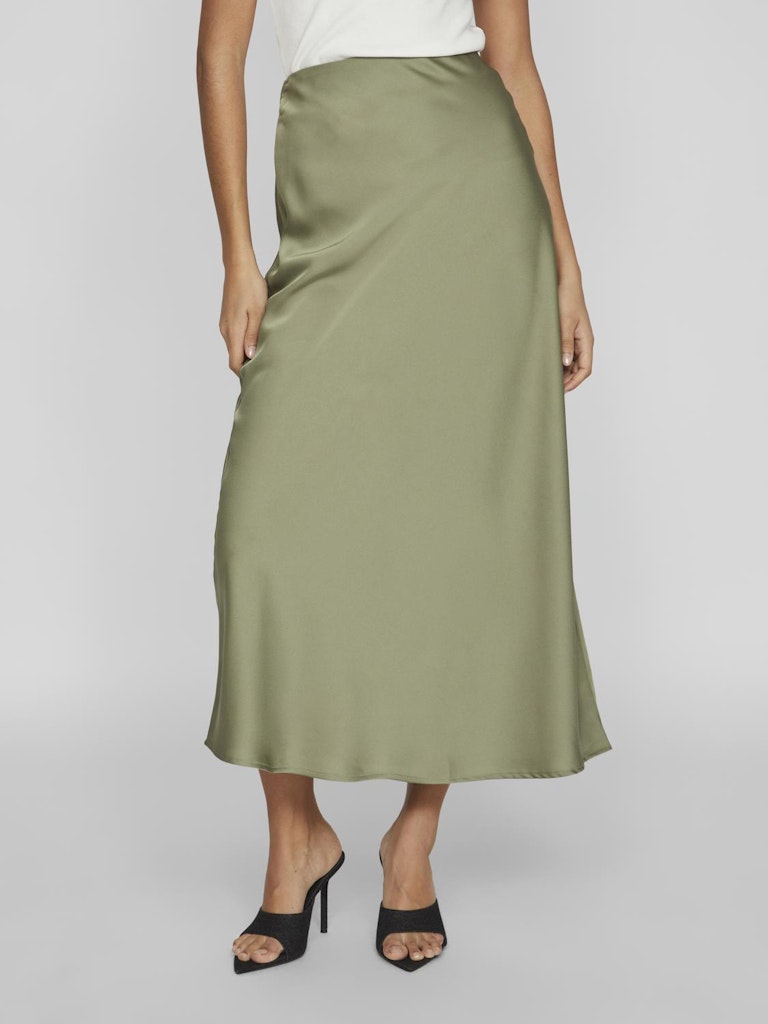 VIELLETTE HW MIDI SKIRT - Oil Green