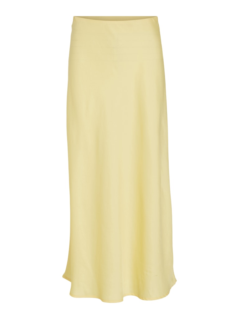 VIELLETTE HW MIDI SKIRT - Pale Banana