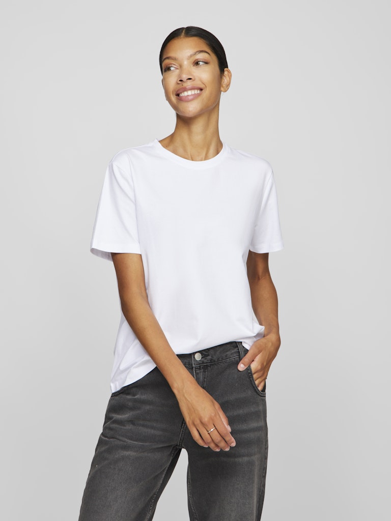VINORA S/S T-SHIRT - Bright White