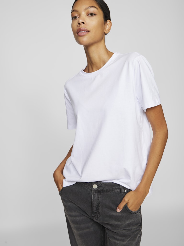 VINORA S/S T-SHIRT - Bright White