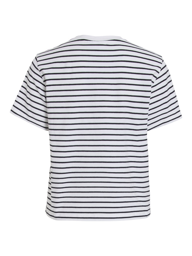 VINORA S/S YD T-SHIRT - Black/Bright White