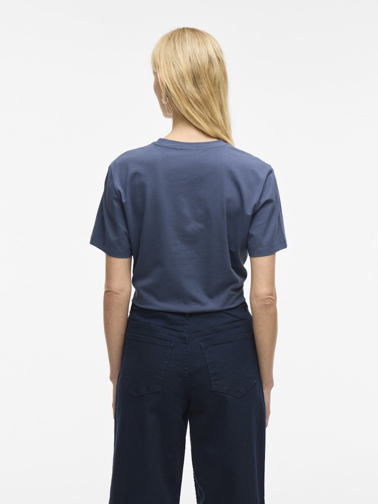 VINORA S/S T-SHIRT - Vintage Indigo