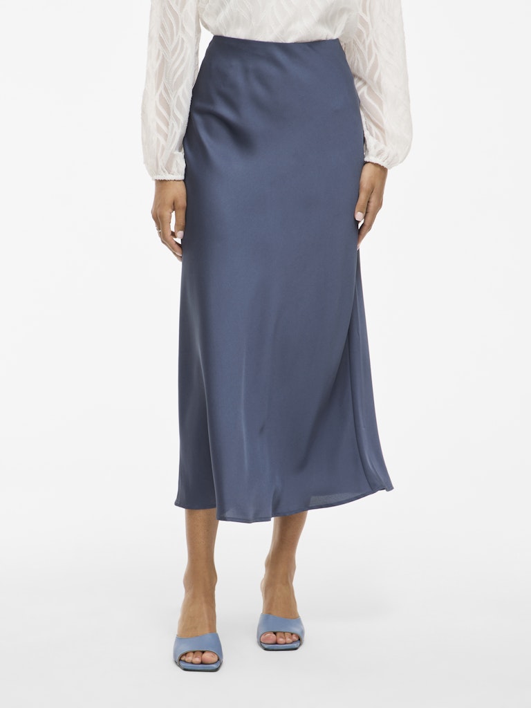 VIELLETTE HW MIDI SKIRT - Vintage Indigo