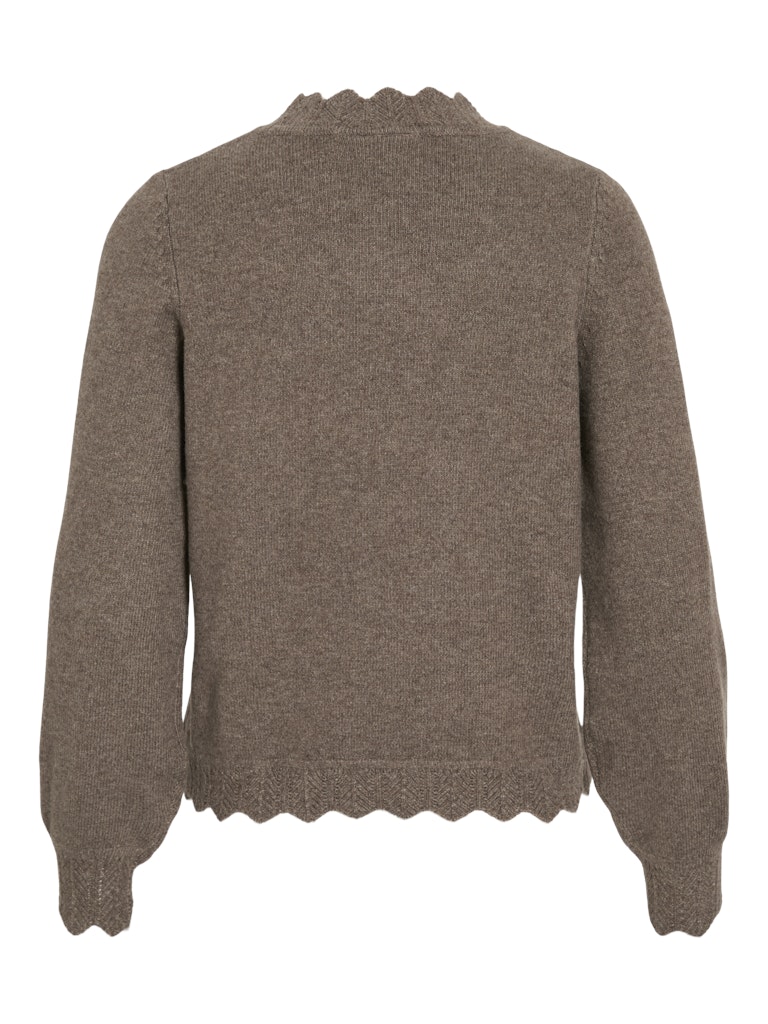 VINIKOLINA O-NECK L/S KNIT TOP - Falcon
