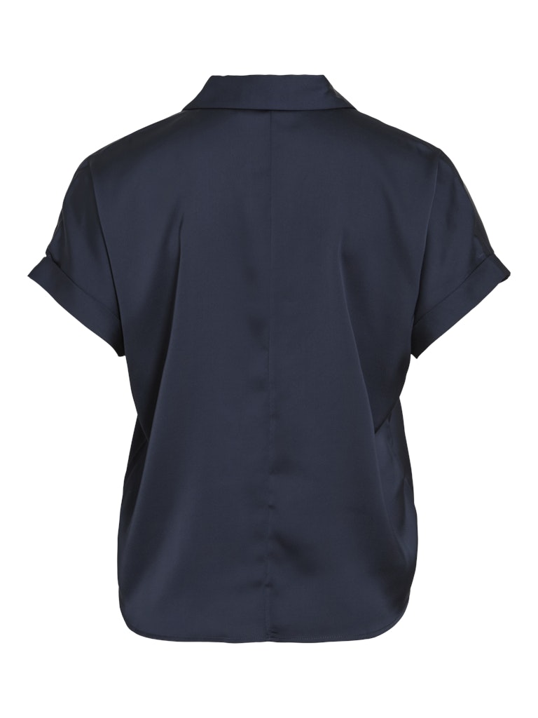 VIENNA RAVENNA S/S TOP - Navy Blazer