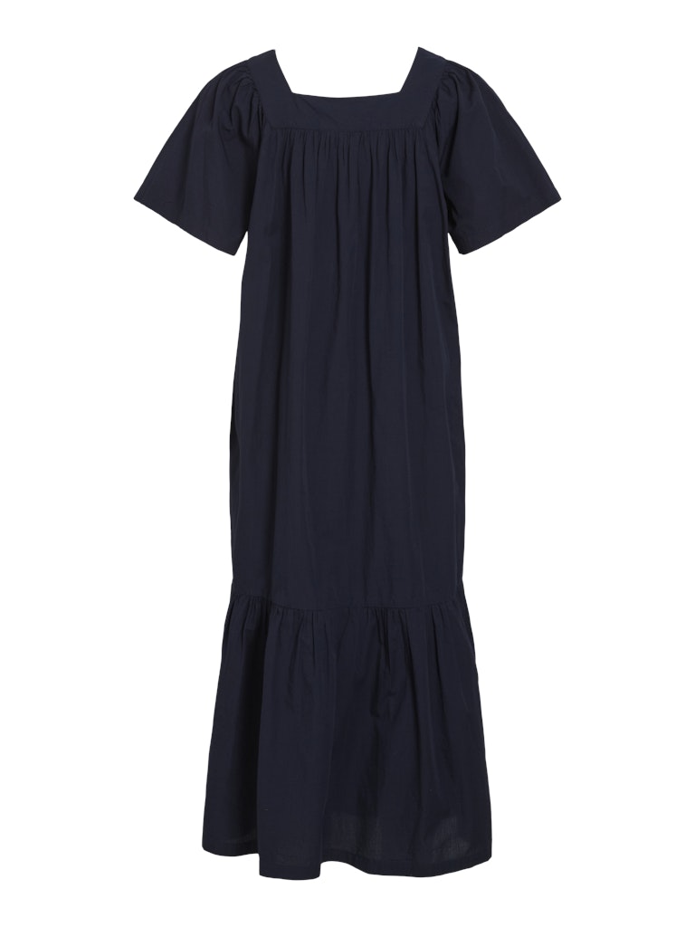 VIJUNE 2/4 MIDI DRESS - Black