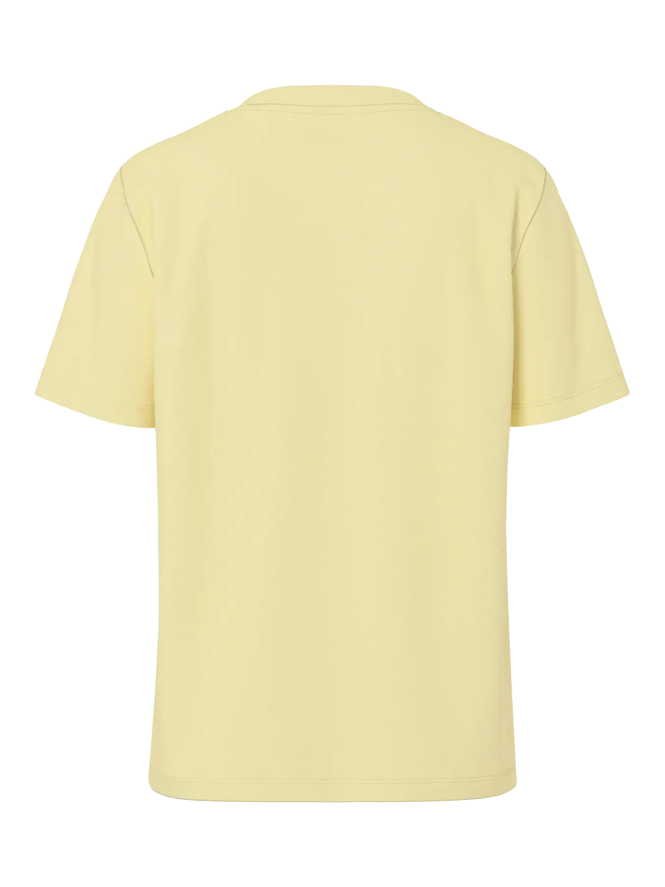 PCRIA SS SOLID TEE - French Vanilla
