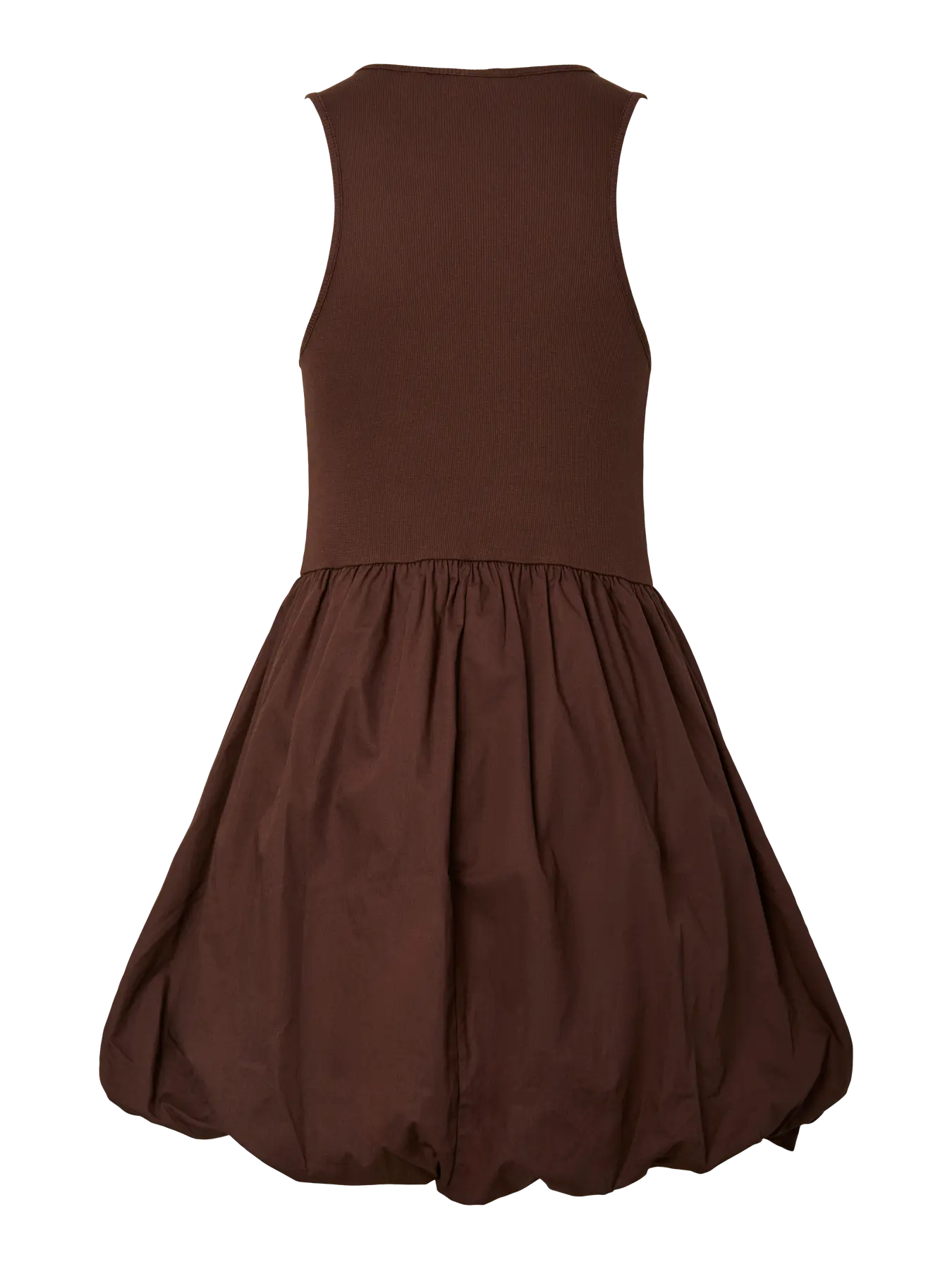 PCPENYA SL SHORT DRESS - Chicory Coffee