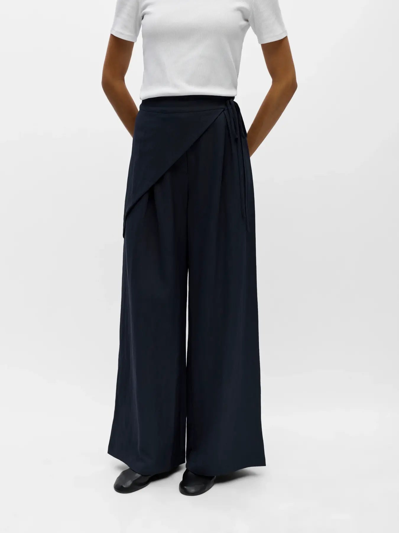 OBJSAGA MW RE WRAP PANTS -Sky Captain