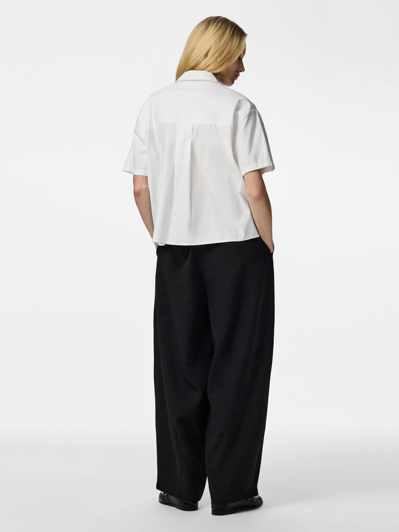 PCMELIA SS SHIRT - Bright White