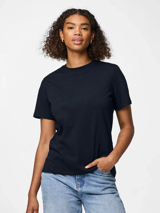 PCRIA SS SOLID TEE - Sky Captain