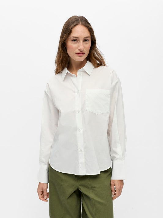 OBJZILA L/S RE SHIRT - White