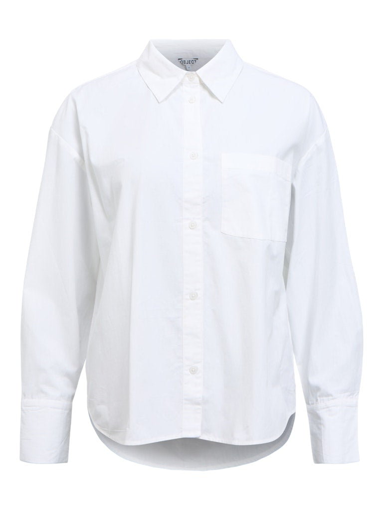 OBJZILA L/S RE SHIRT - White