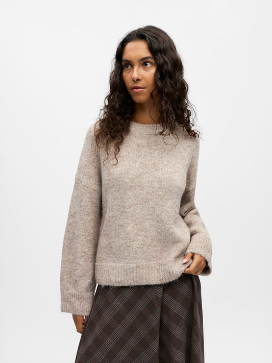 OBJSAGGIA LS LO PULLOVER - Humus