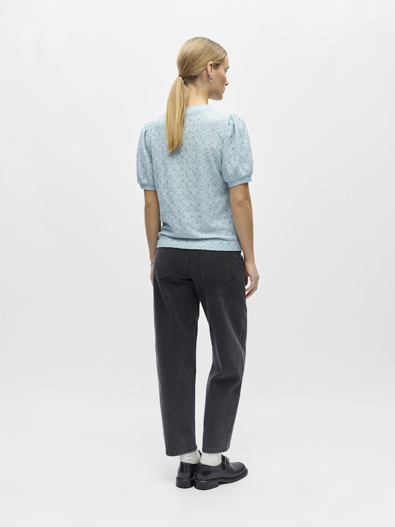 OBJLAILA S/S RE TOP - Winter Sky