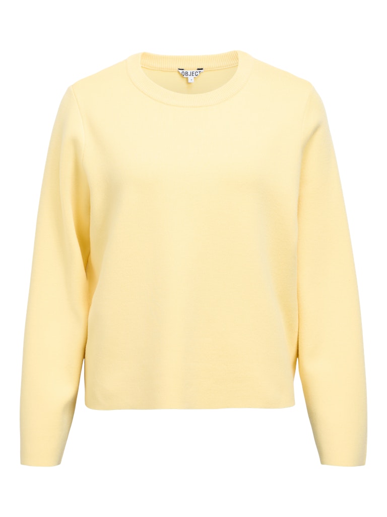 OBJREYNARD O-NECK PULLOVER - Sunlight