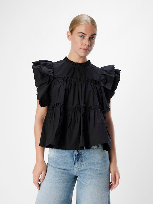 OBJHOPE S/L TOP - Black