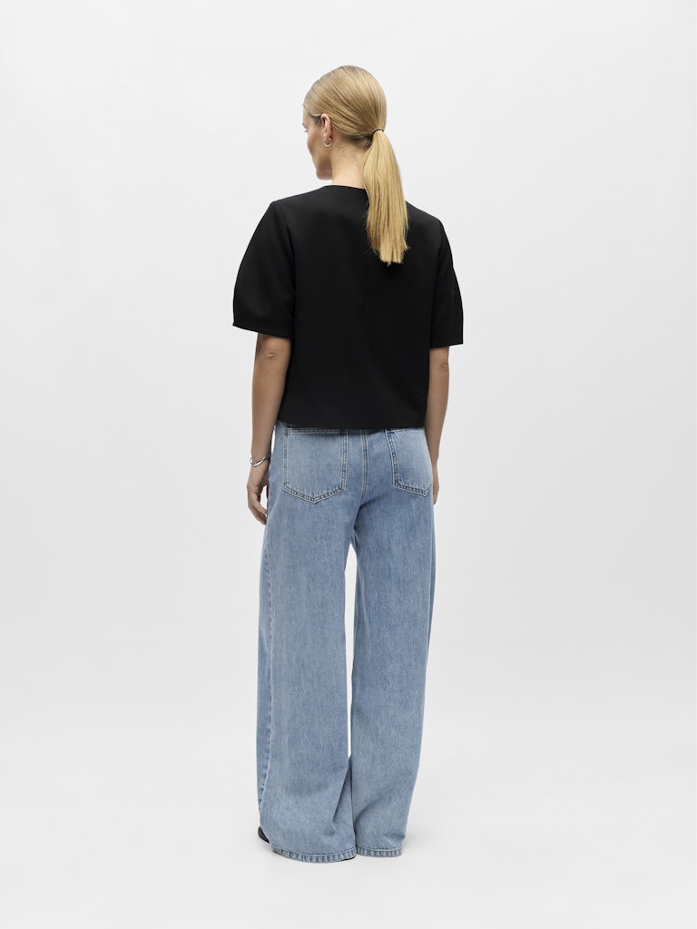 OBJLISA S/S RE TOP - Black