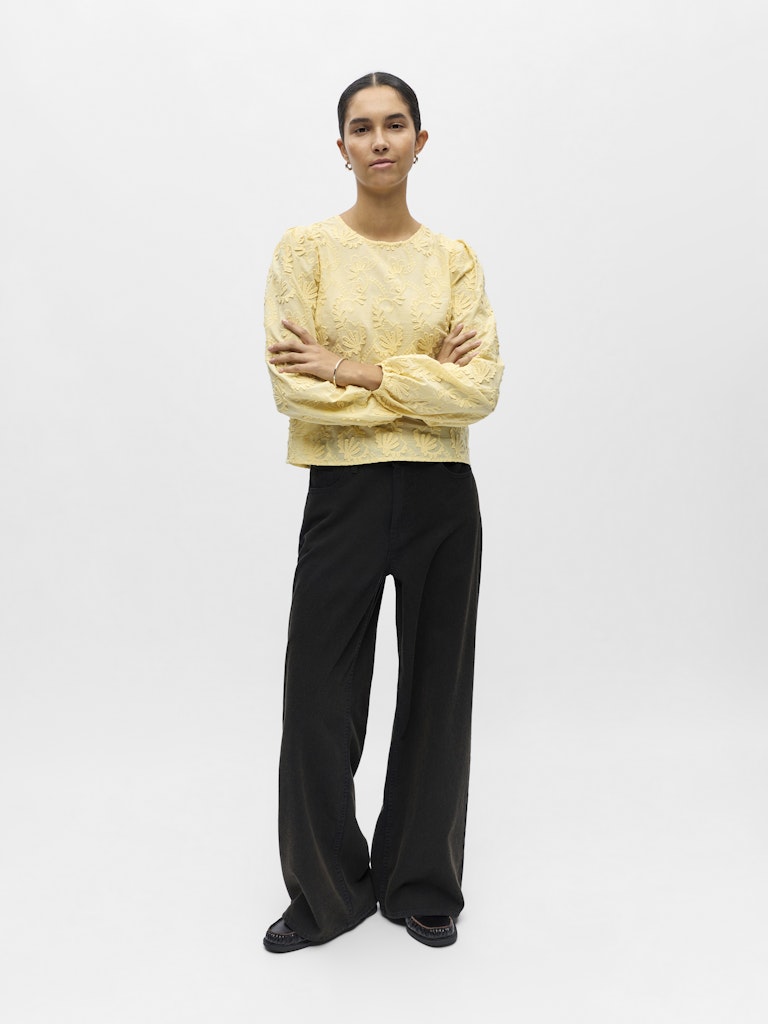 OBJMYA RE L/S TOP - Sunlight