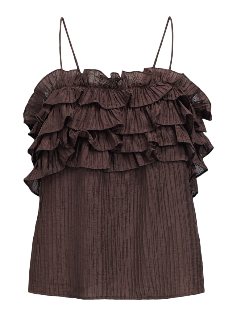 OBJLYNE S/L RE TOP - Seal Brown