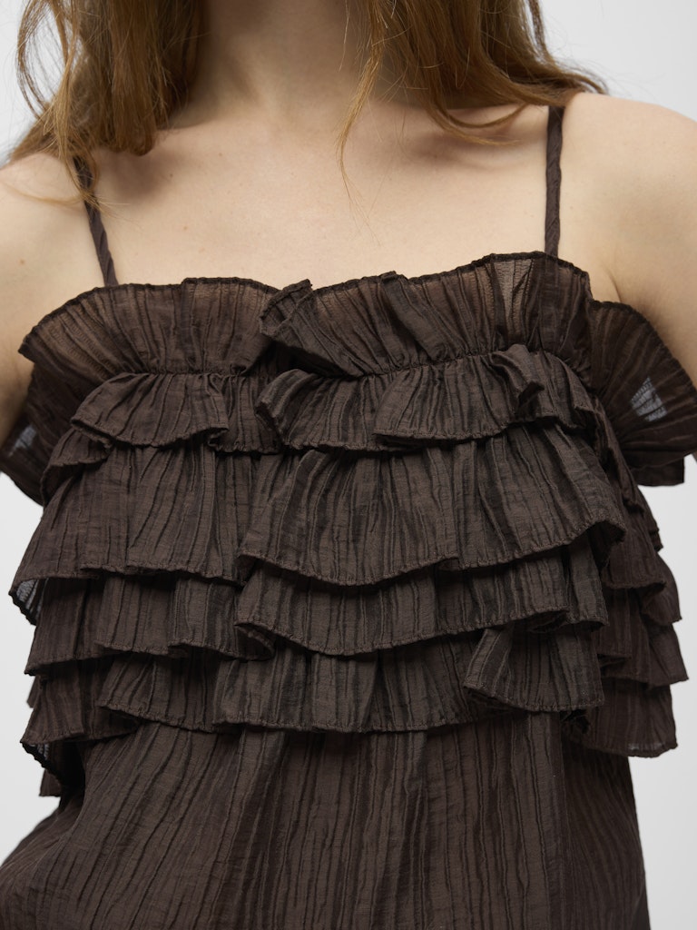OBJLYNE S/L RE TOP - Seal Brown