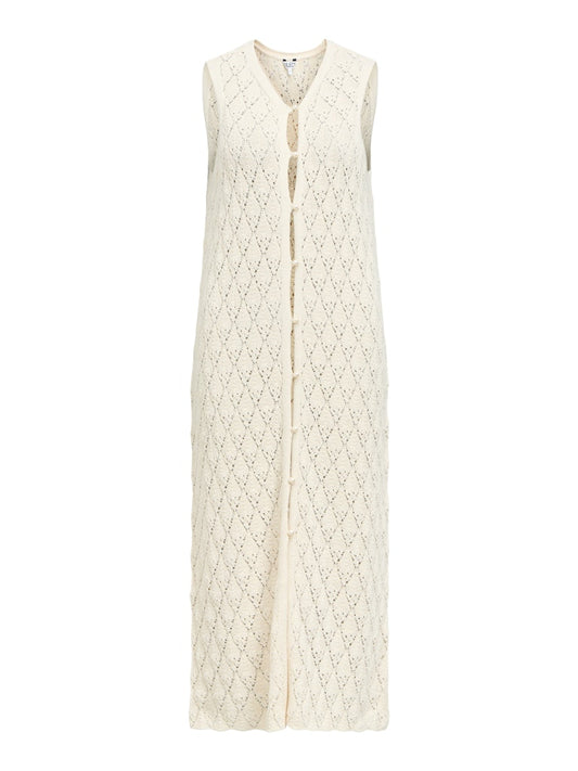 OBJKITTY S/L RE KNIT DRESS - Birch
