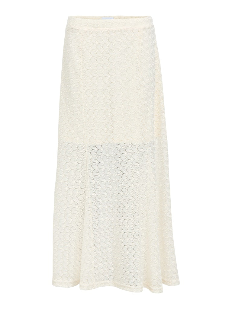 OBJJULIA HW LONG SKIRT - Birch