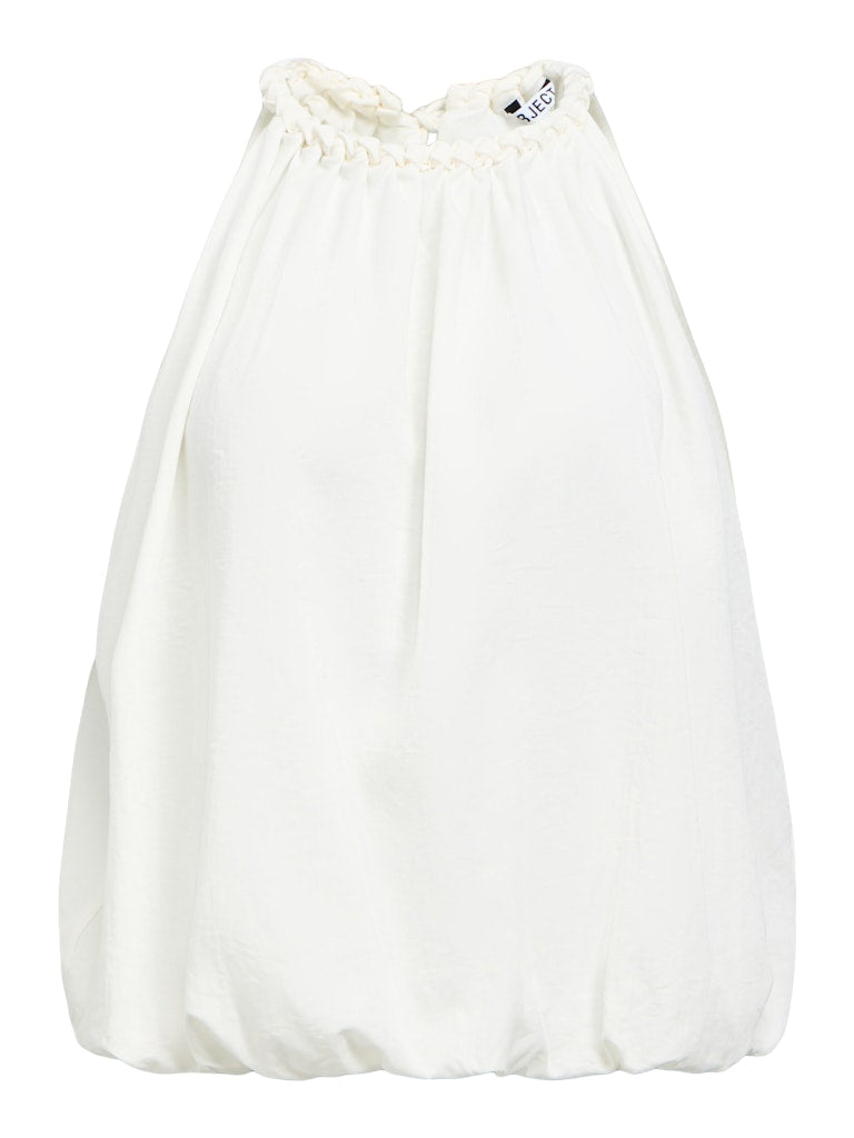 OBJJOLLY RE S/L TOP - White