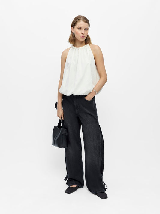 OBJJOLLY RE S/L TOP - White