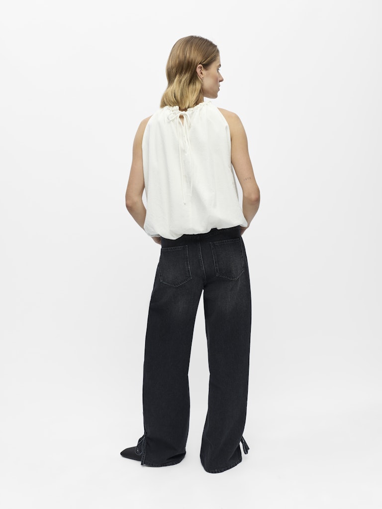 OBJJOLLY RE S/L TOP - White