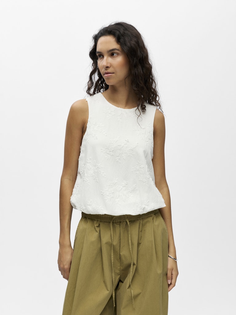 OBJMINNIE RE SL TOP - White