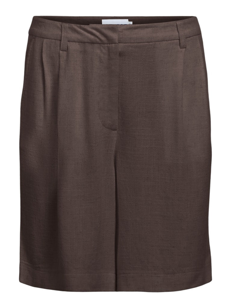 OBJSANNE MW LO SHORTS - Seal Brown