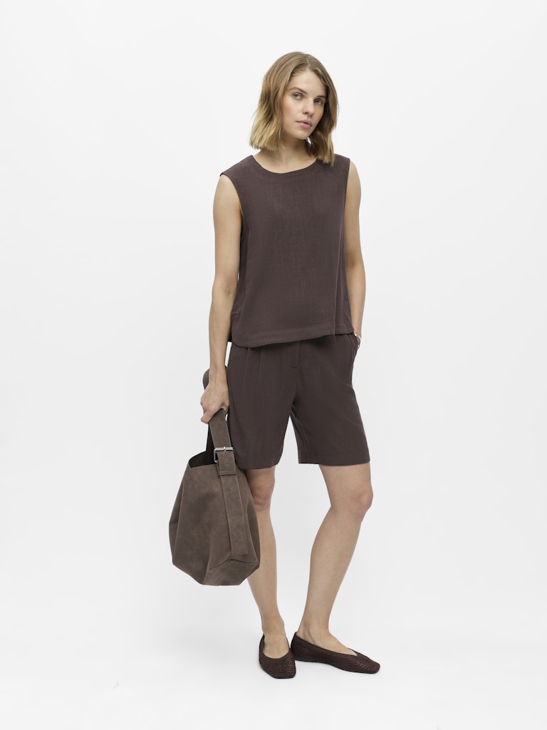 OBJSANNE ROSIE S/L LO TOP - Seal Brown