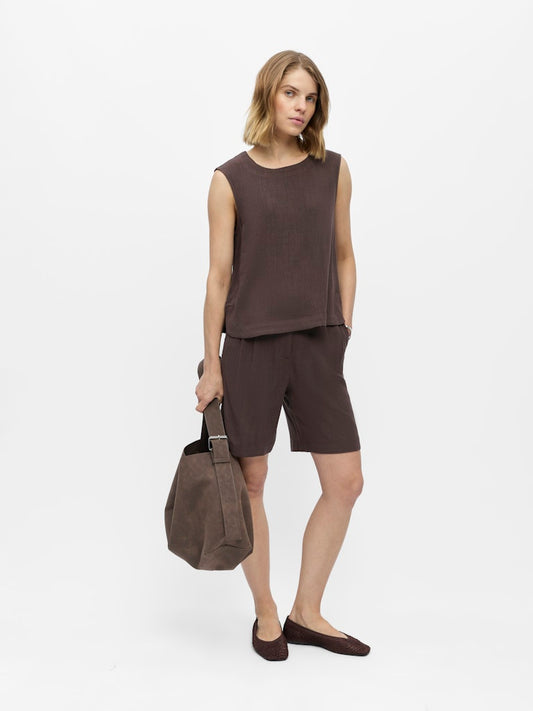 OBJSANNE ROSIE S/L LO TOP - Seal Brown