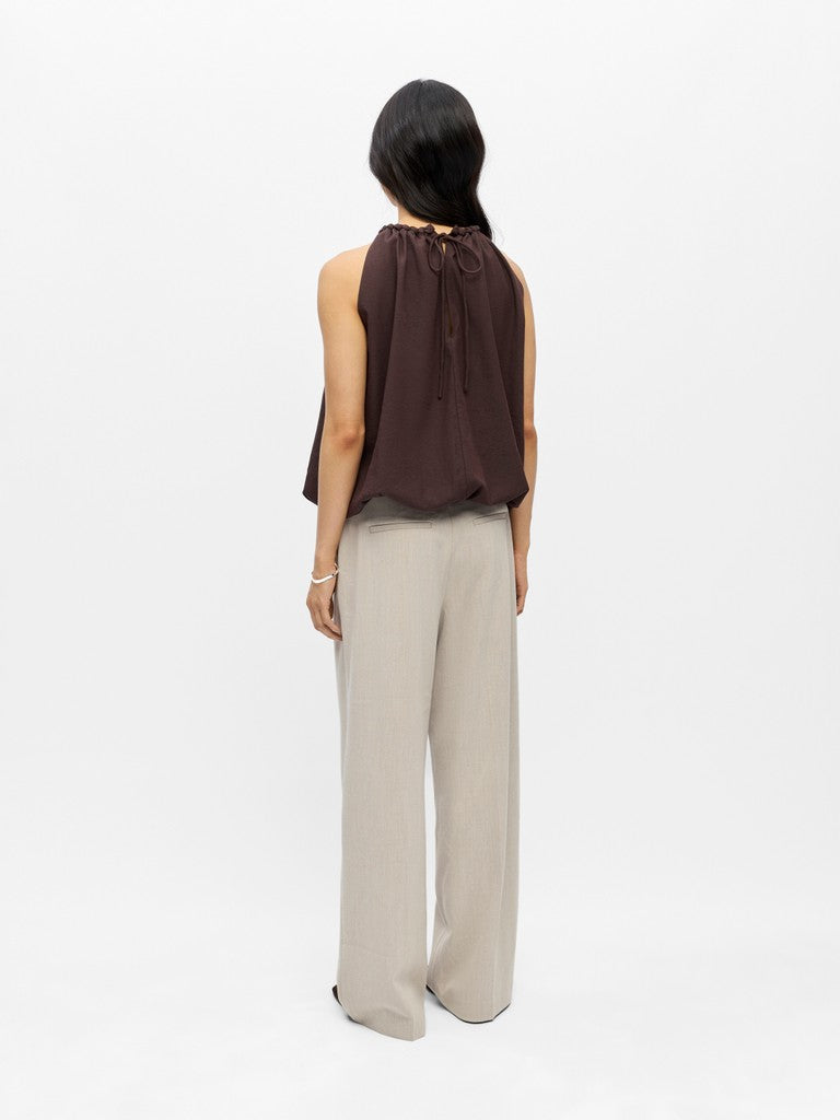 OBJJOLLY RE S/L TOP - Seal Brown