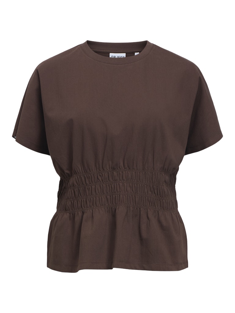 OBJSUNA SS SCULPTURE TOP - Seal Brown