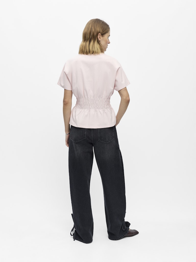 OBJSUNA SS SCULPTURE TOP - Pale Lilac