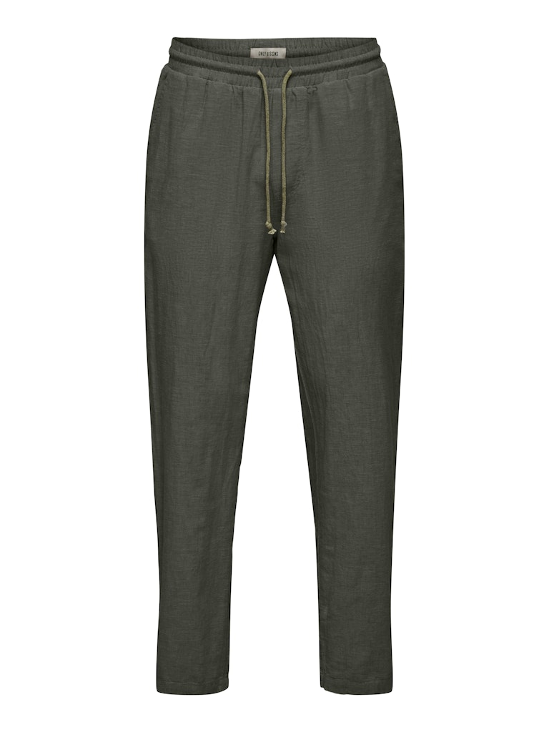 ONSCAIDEN LINEN BLEND PANT - Kambaba