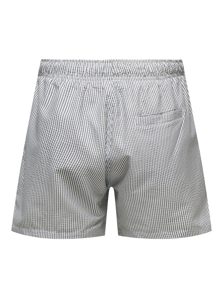 ONSTED STRIPE SEERSUCKER SWIM - Darkest Spruce