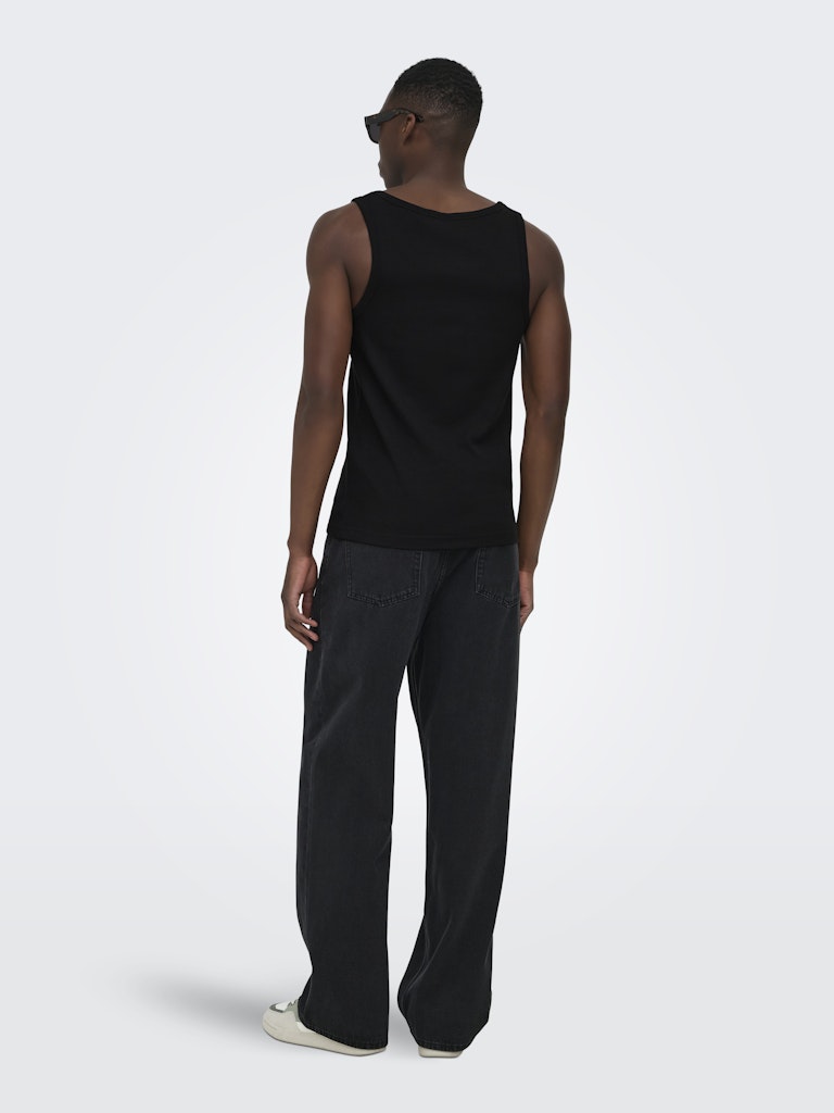 ONSTANNER REG SL TANK TOP - Black