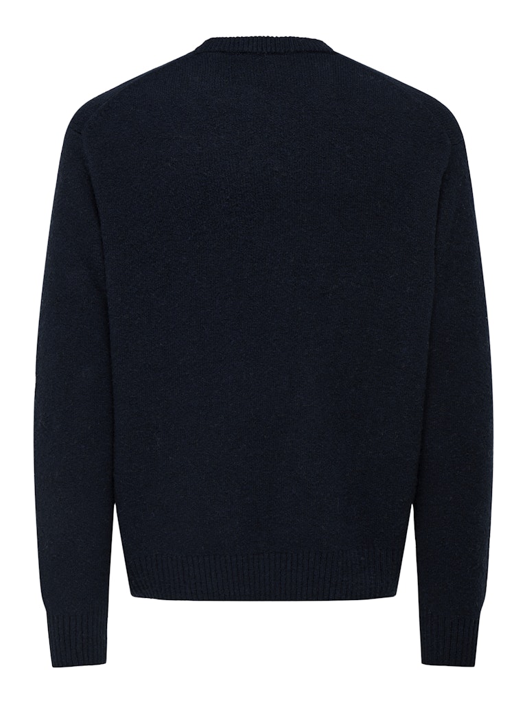 ONSJAMES RLX CREW KNIT - Dark Sapphire