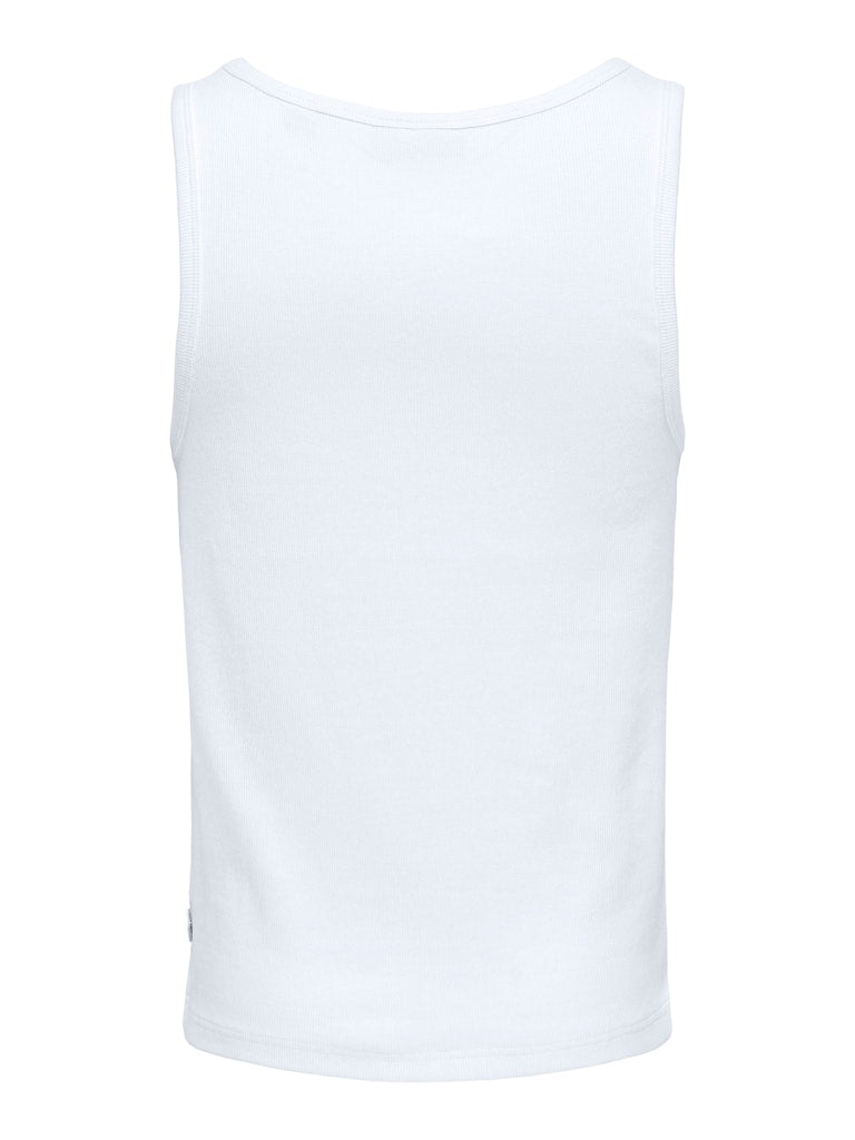 ONSTANNER REG SL TANK TOP - Bright White