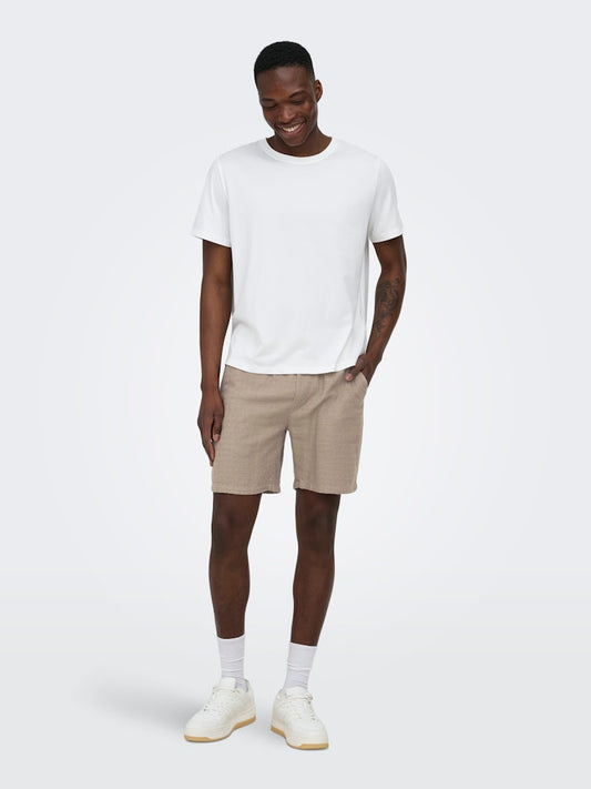ONSTEL LATHAM 0257 SHORTS - Desert Taupe