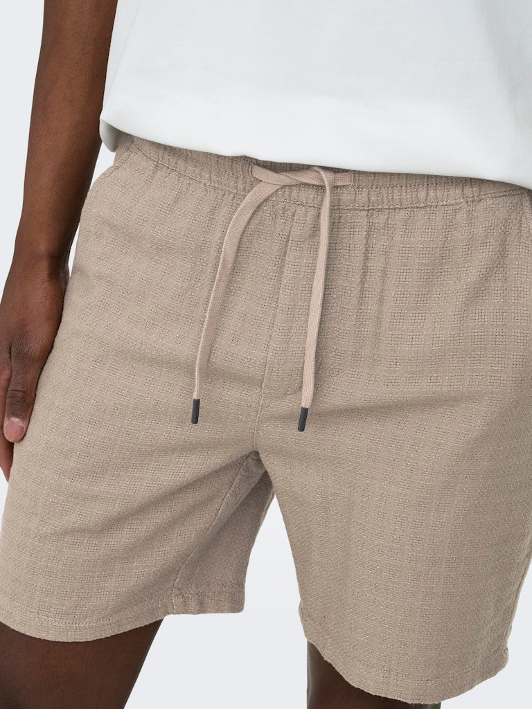 ONSTEL LATHAM 0257 SHORTS - Desert Taupe