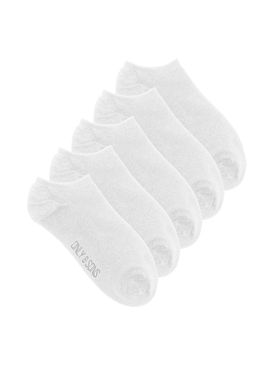 ONSFINCH SNEAKER SOCK 5-PACK - White