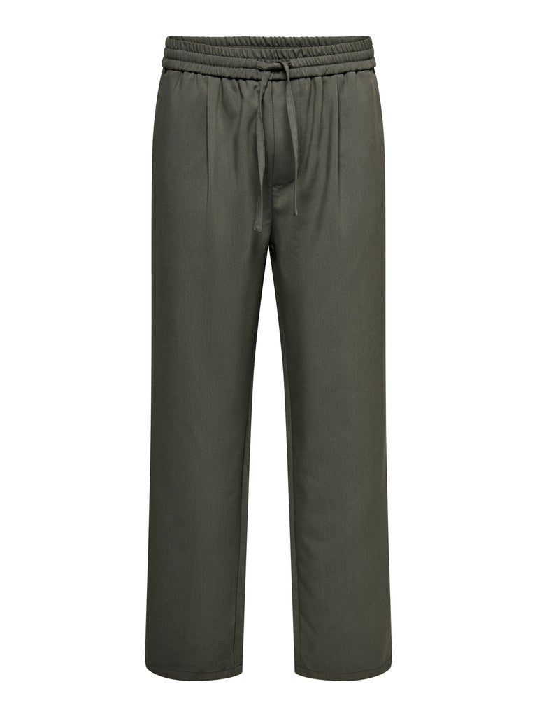 ONSWILL 0292 LOOSE STRING PANT - Beluga