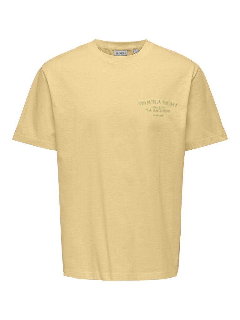 ONSFRED LIFE RLX SS PRINT TEE - Sunlight/Tequila Night