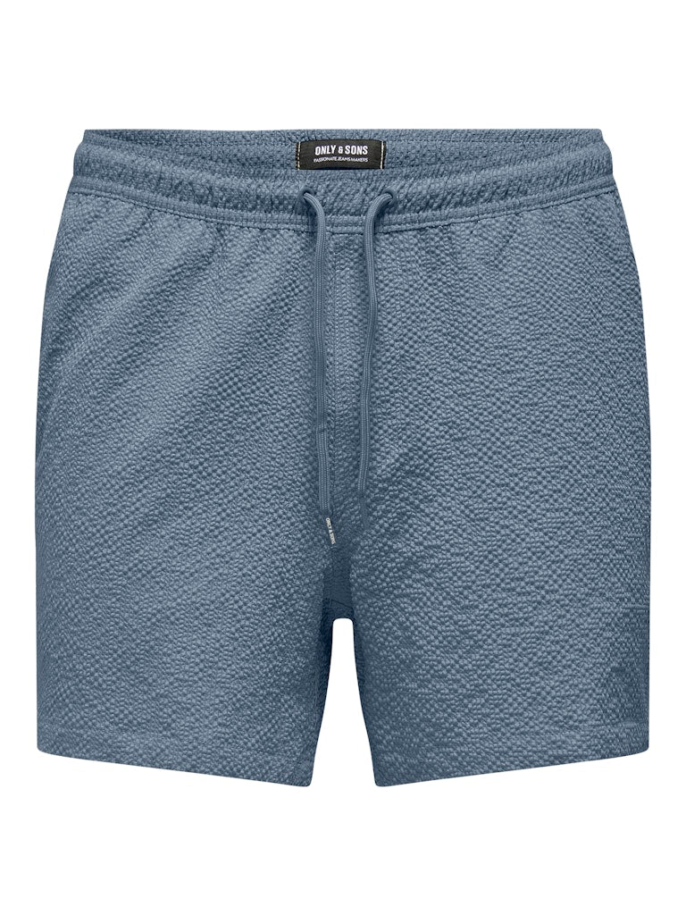ONSTED LIFE SOLID SEERSUCKER SWIM - Flint Stone